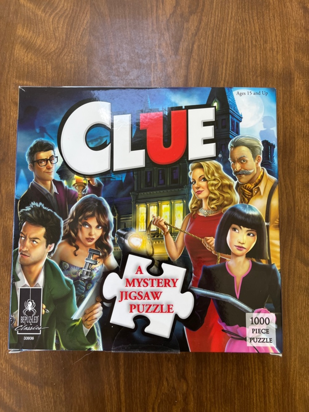 CLUE 1000-Piece Mystery Puzzle